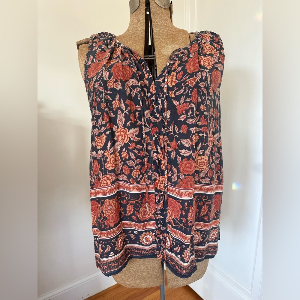 Lucky brand boho size L top